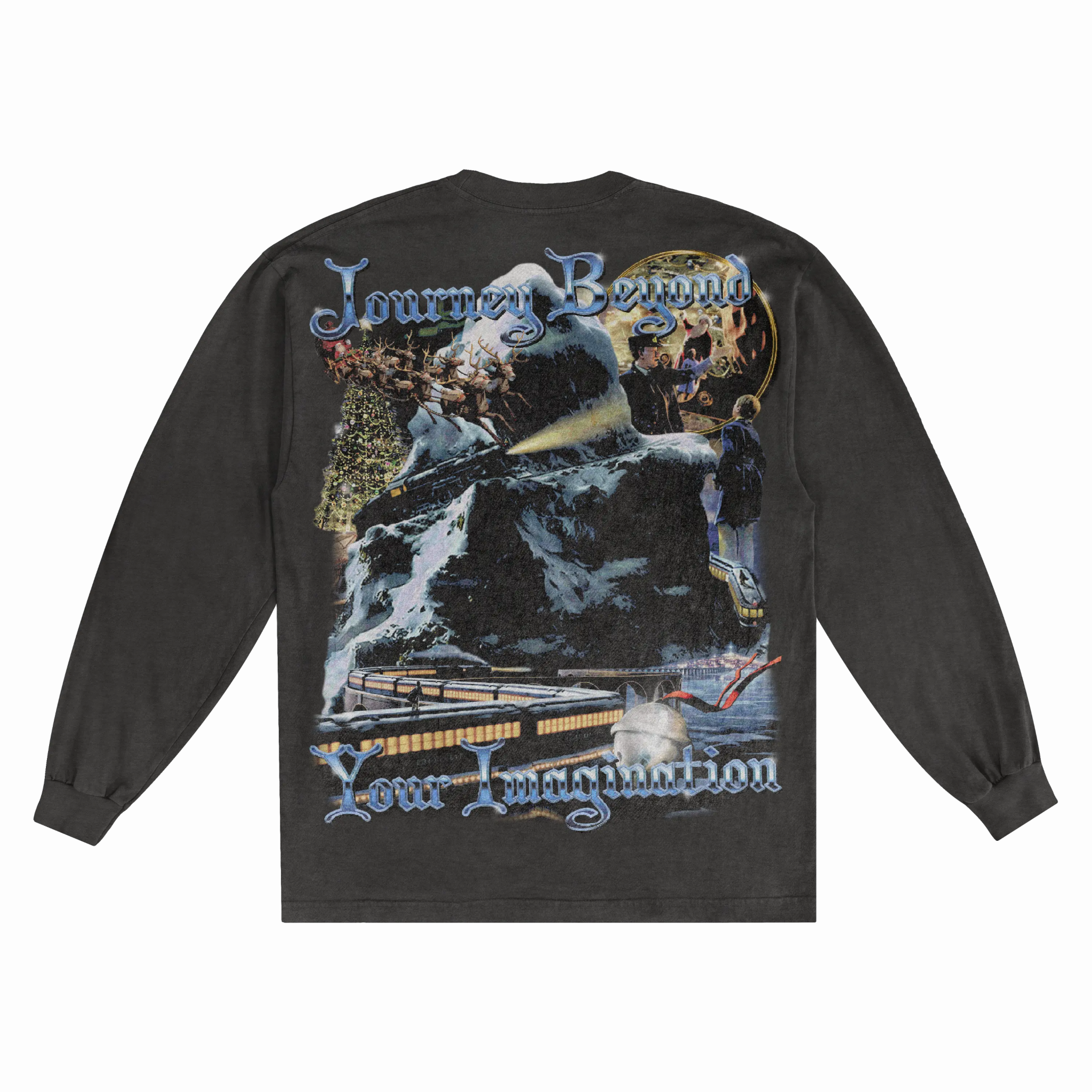 The Polar Express Christmas Long Sleeved Tee - Greazy Tees