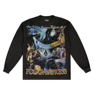 The Polar Express Christmas Long Sleeved Tee - Greazy Tees