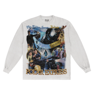 The Polar Express Christmas Long Sleeved Tee - Greazy Tees