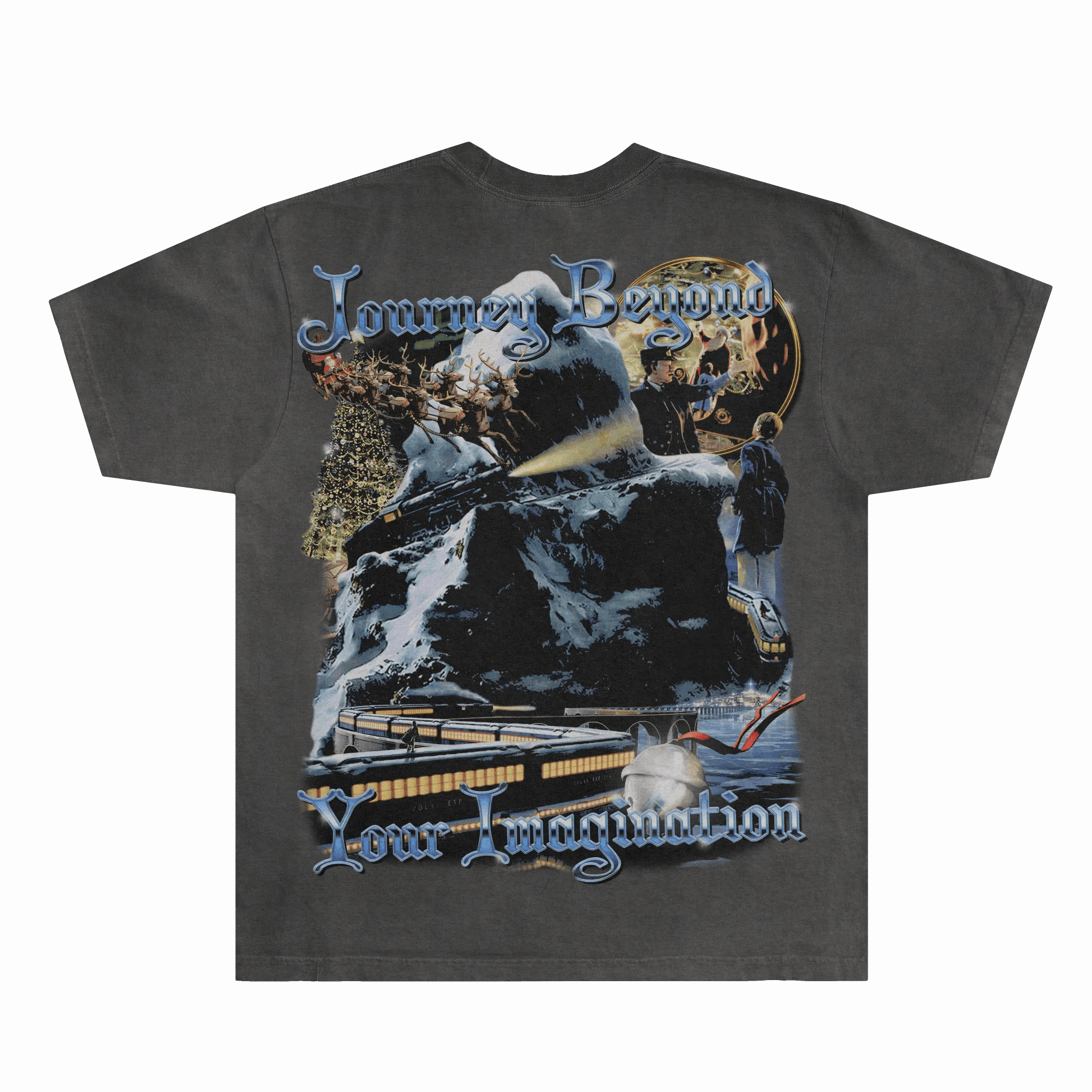 The Polar Express Christmas Tee - Greazy Tees