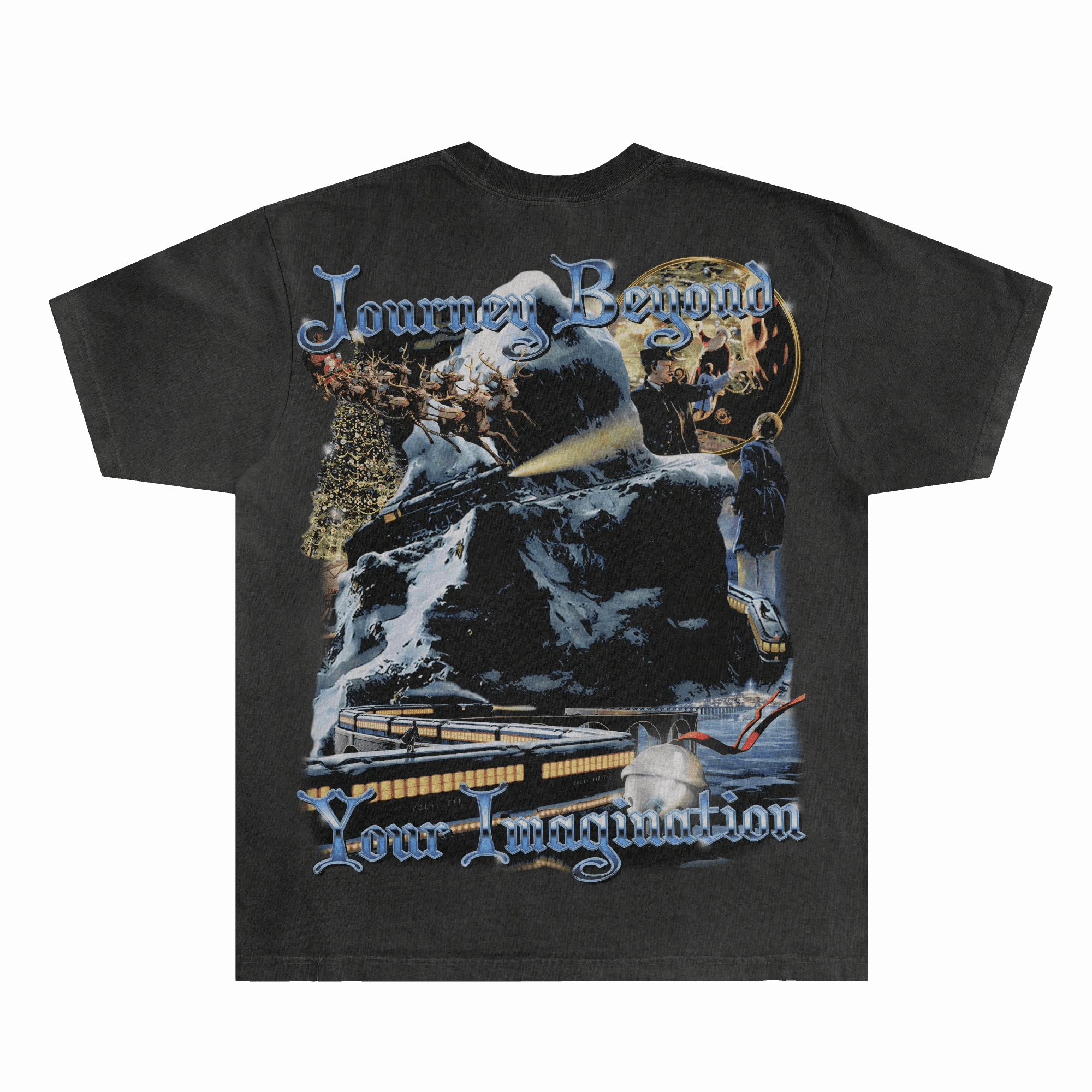 The Polar Express Christmas Tee - Greazy Tees