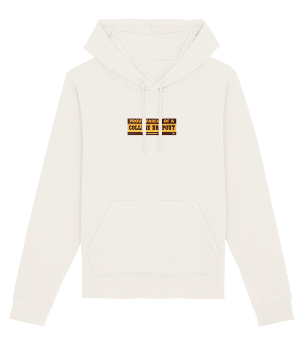 The Proud Parent Hoody Hoody Greazy Tees XS Off White Oversized
