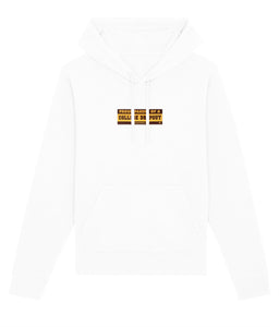 The Proud Parent Hoody Hoody Greazy Tees XS White Oversized