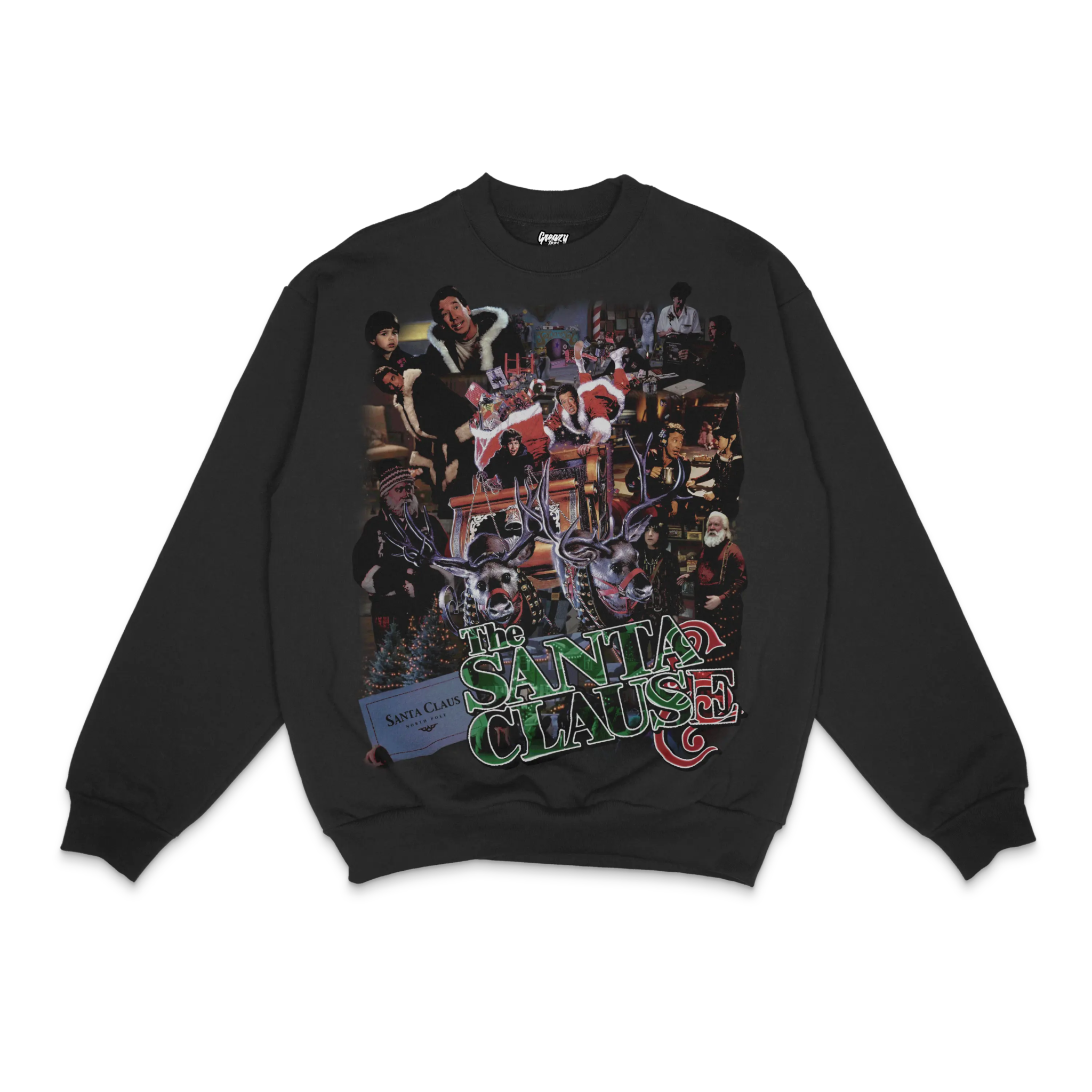 The Santa Clause Christmas Crewneck Sweatshirt - Greazy Tees