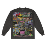 The Simpsons Hit & Run Classic Long Sleeved Tee - Greazy Tees