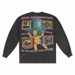 The Simpsons Hit & Run Classic Long Sleeved Tee - Greazy Tees