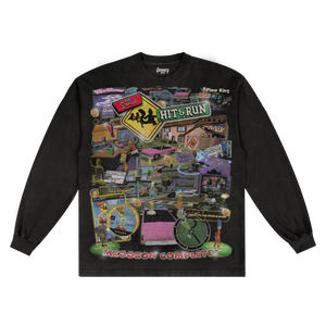 The Simpsons Hit & Run Classic Long Sleeved Tee - Greazy Tees