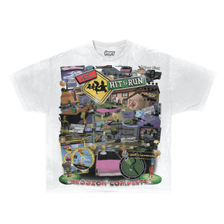 The Simpsons Hit & Run Tee - Greazy Tees