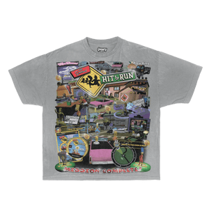 The Simpsons Hit & Run Tee - Greazy Tees