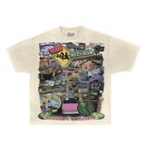 The Simpsons Hit & Run Tee - Greazy Tees