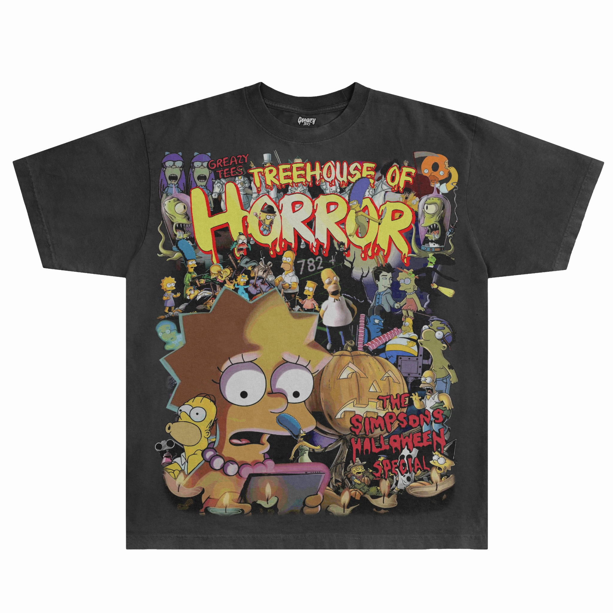 The Simpsons Treehouse of Horror Tee - Greazy Tees