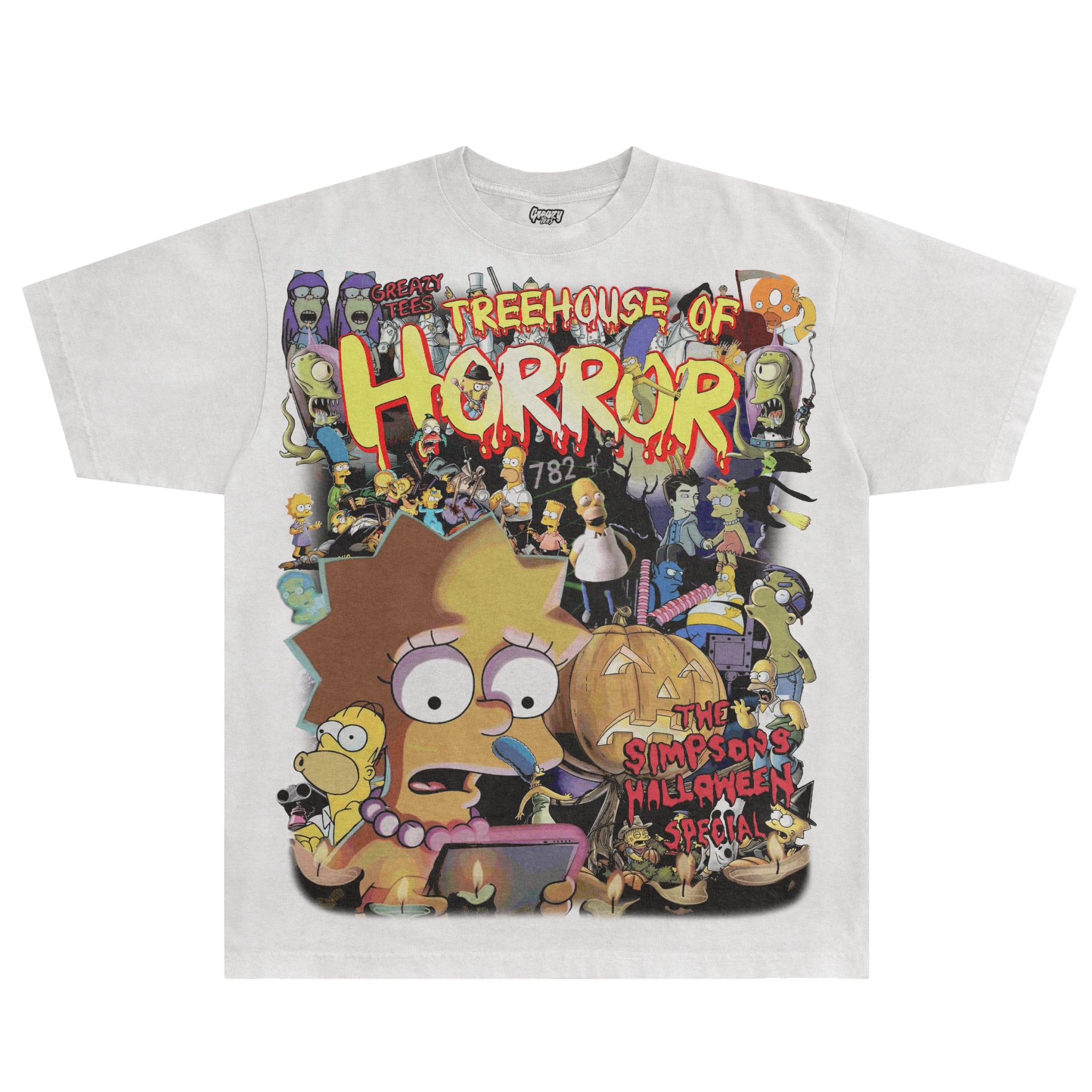 The Simpsons Treehouse of Horror Tee - Greazy Tees