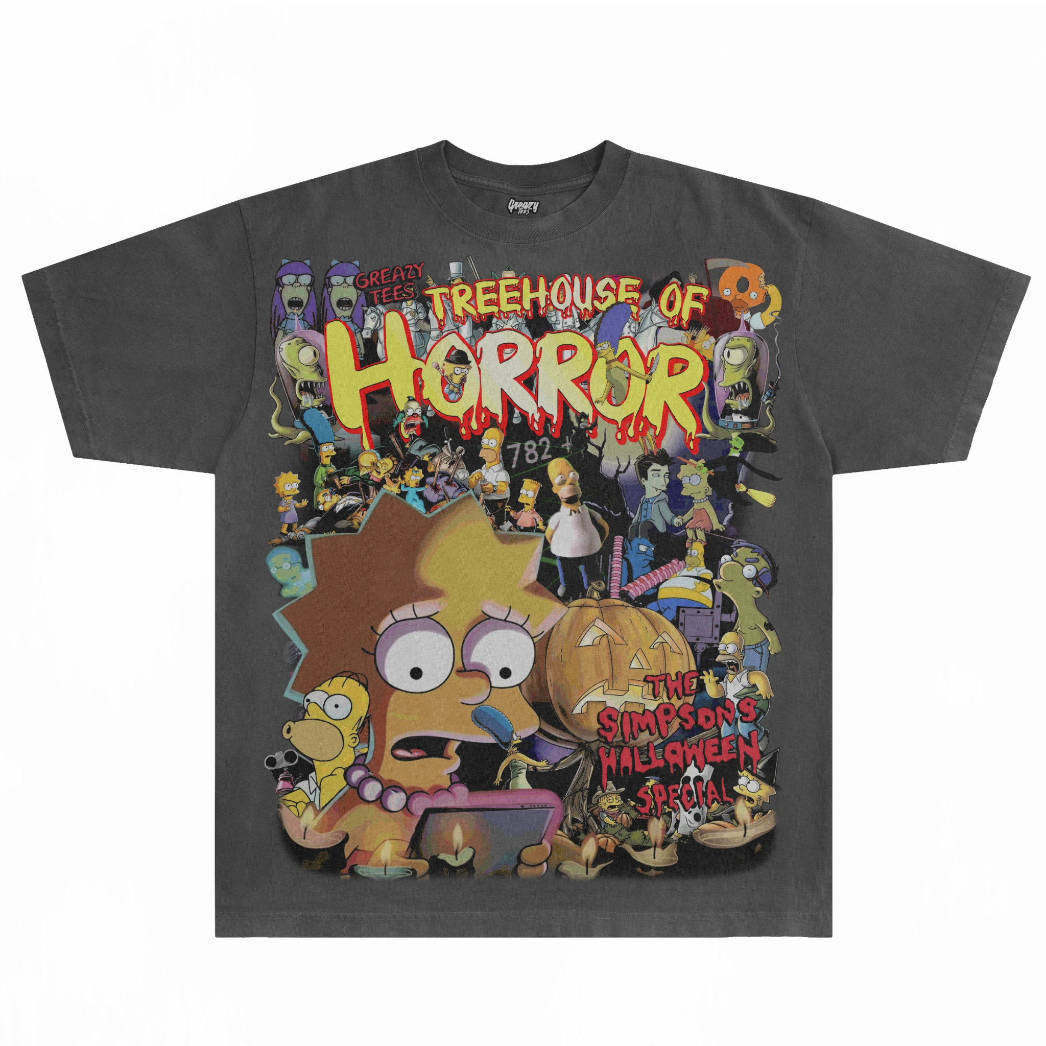 The Simpsons Treehouse of Horror Tee - Greazy Tees