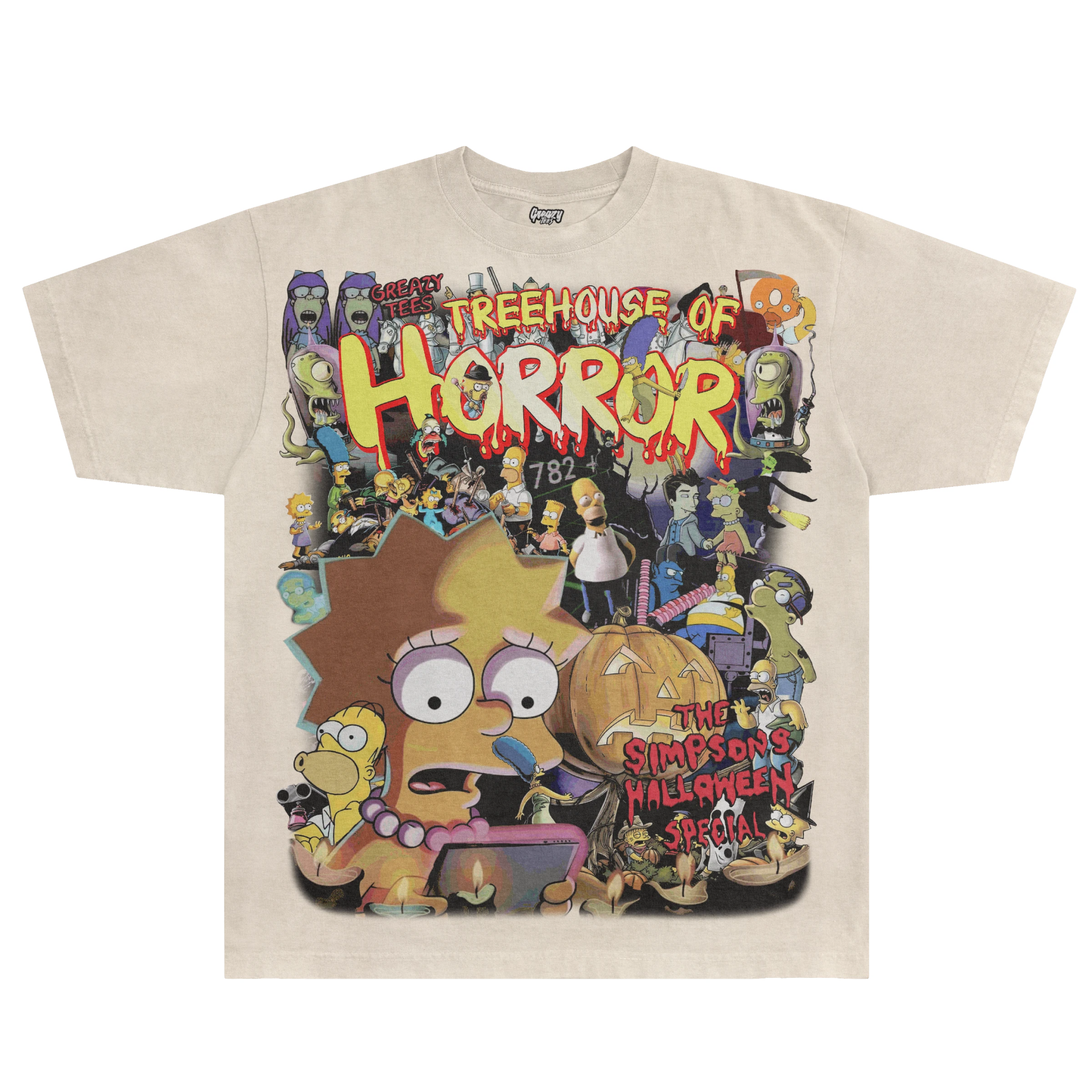 The Simpsons Treehouse of Horror Tee - Greazy Tees