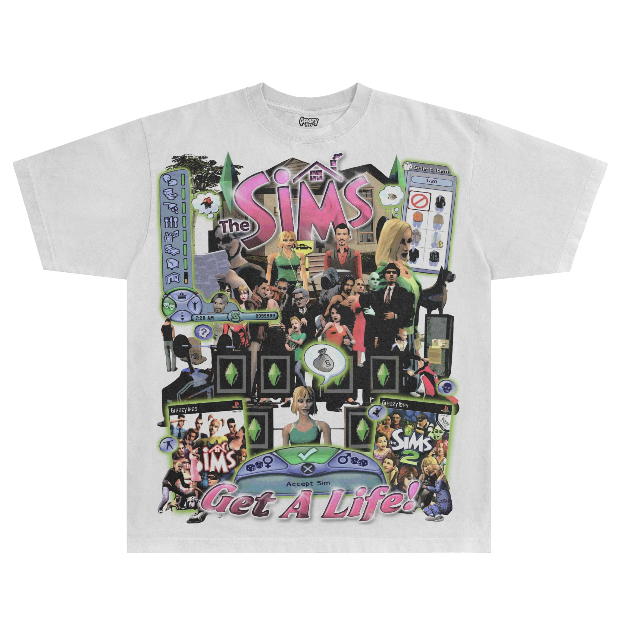 The Sims Classic Tee - Greazy Tees