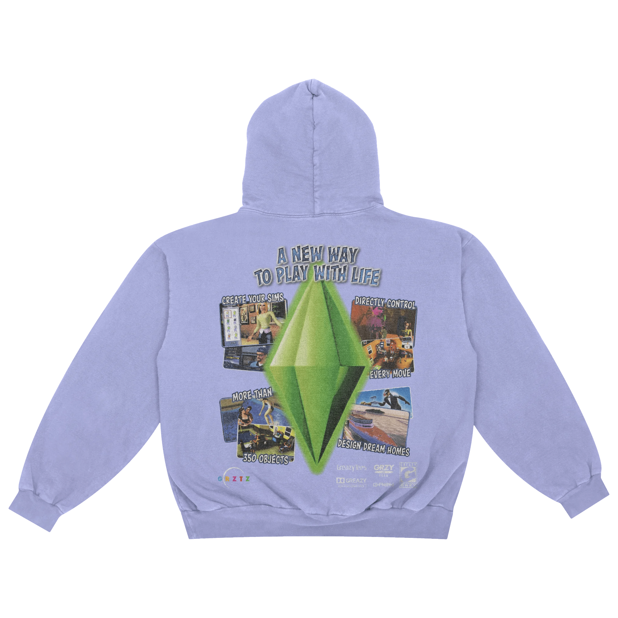 The Sims Hoody - Greazy Tees