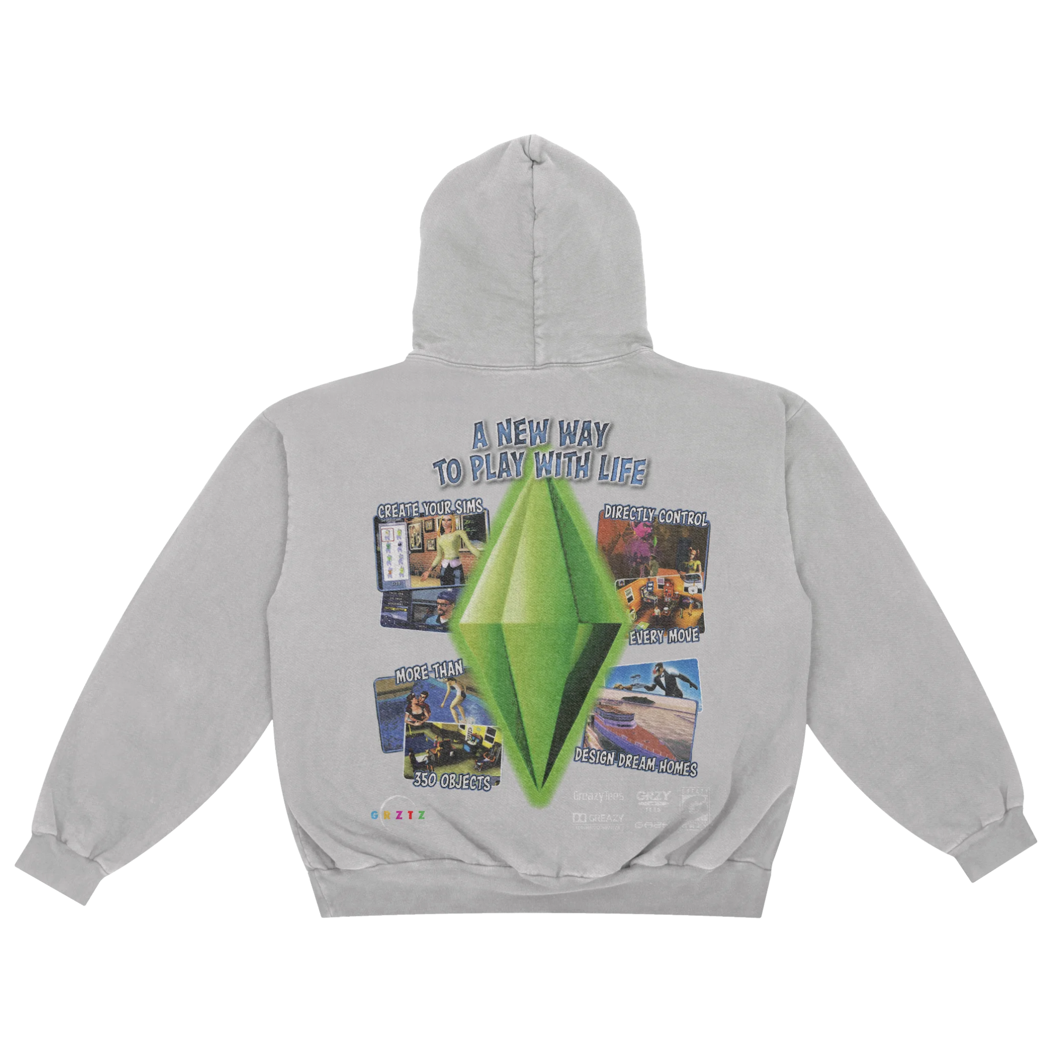 The Sims Hoody - Greazy Tees