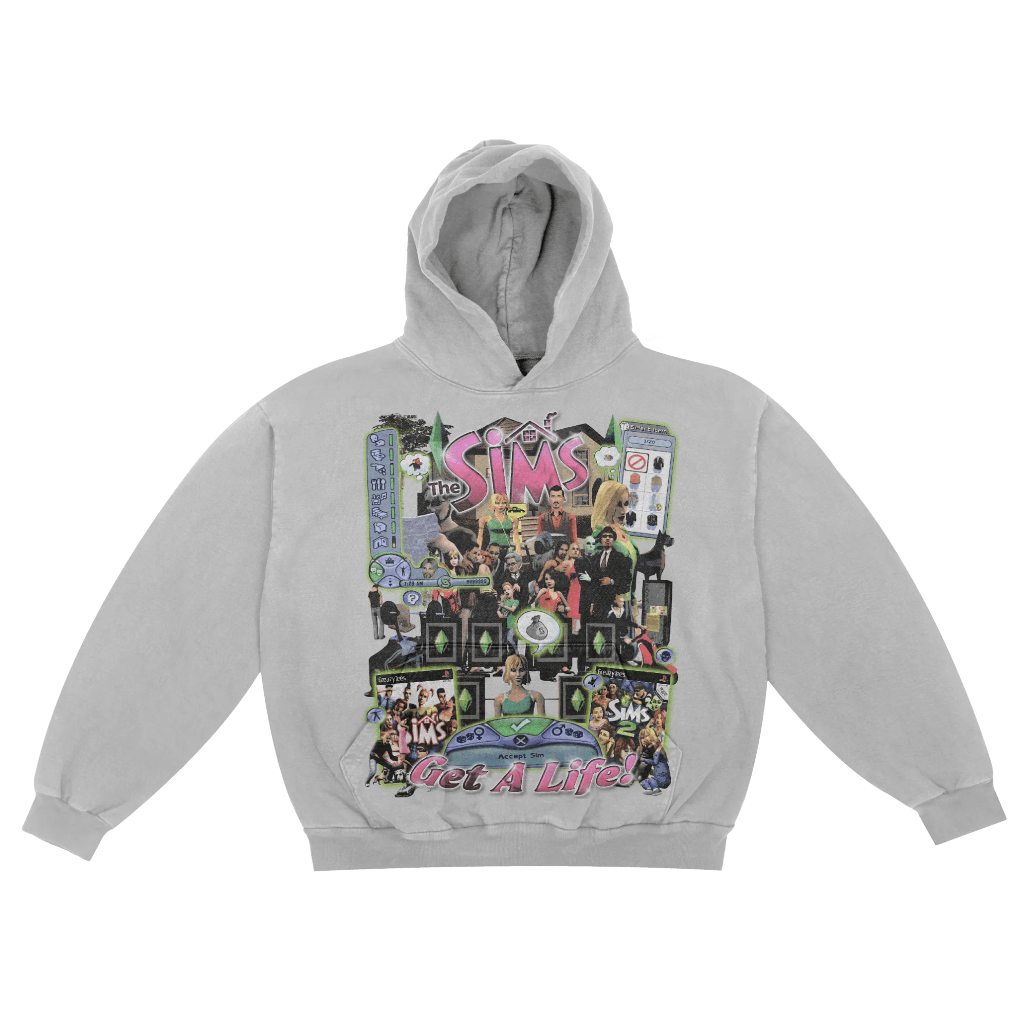 The Sims Hoody - Greazy Tees