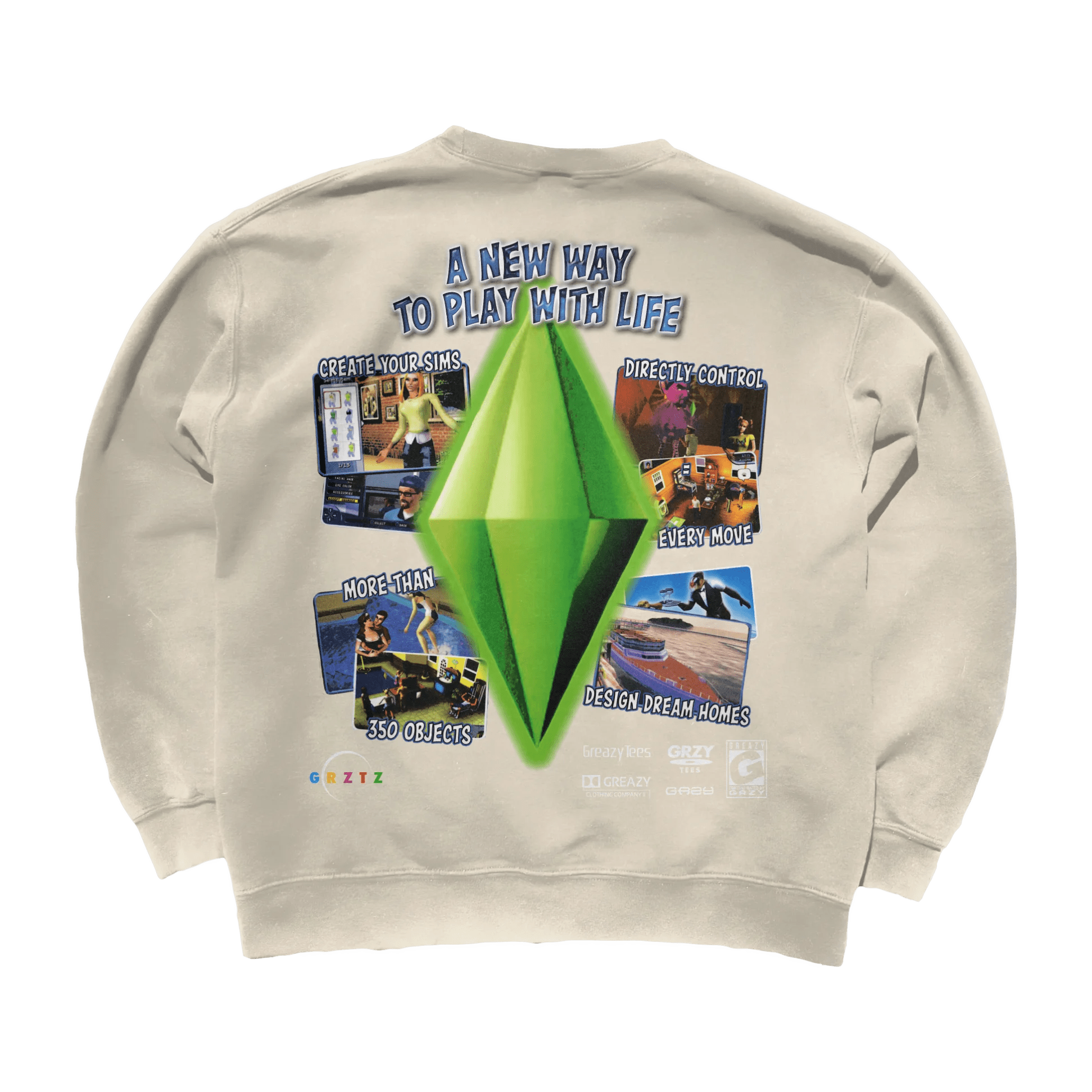The Sims Sweatshirt - Greazy Tees