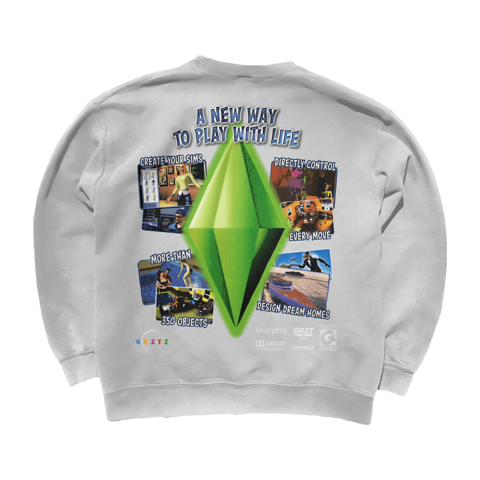 The Sims Sweatshirt - Greazy Tees