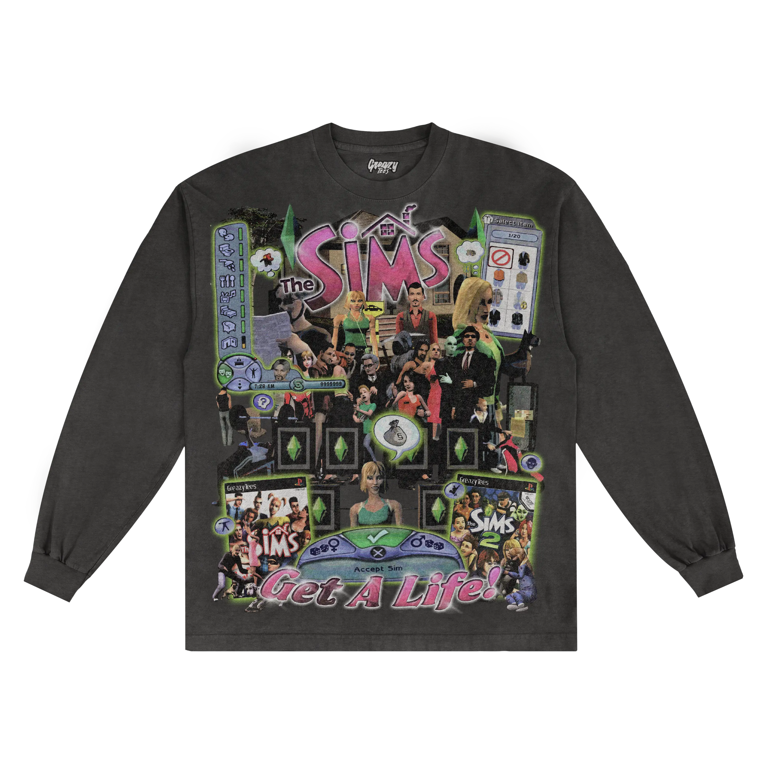 The Sims Classic Long Sleeved Tee