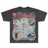 The Snowman Christmas Tee - Greazy Tees