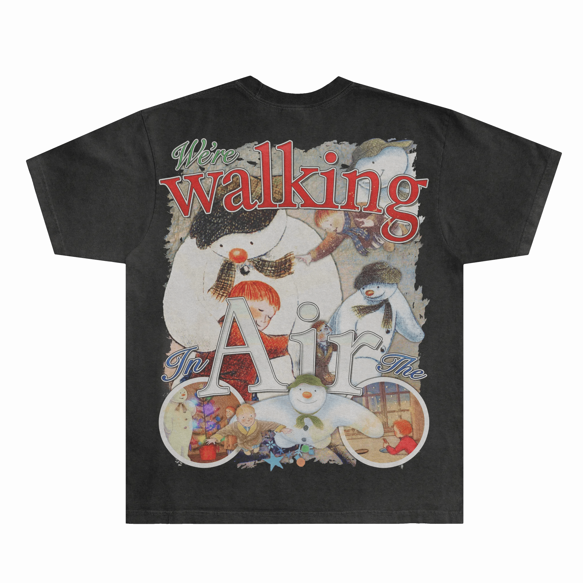 The Snowman Christmas Tee - Greazy Tees