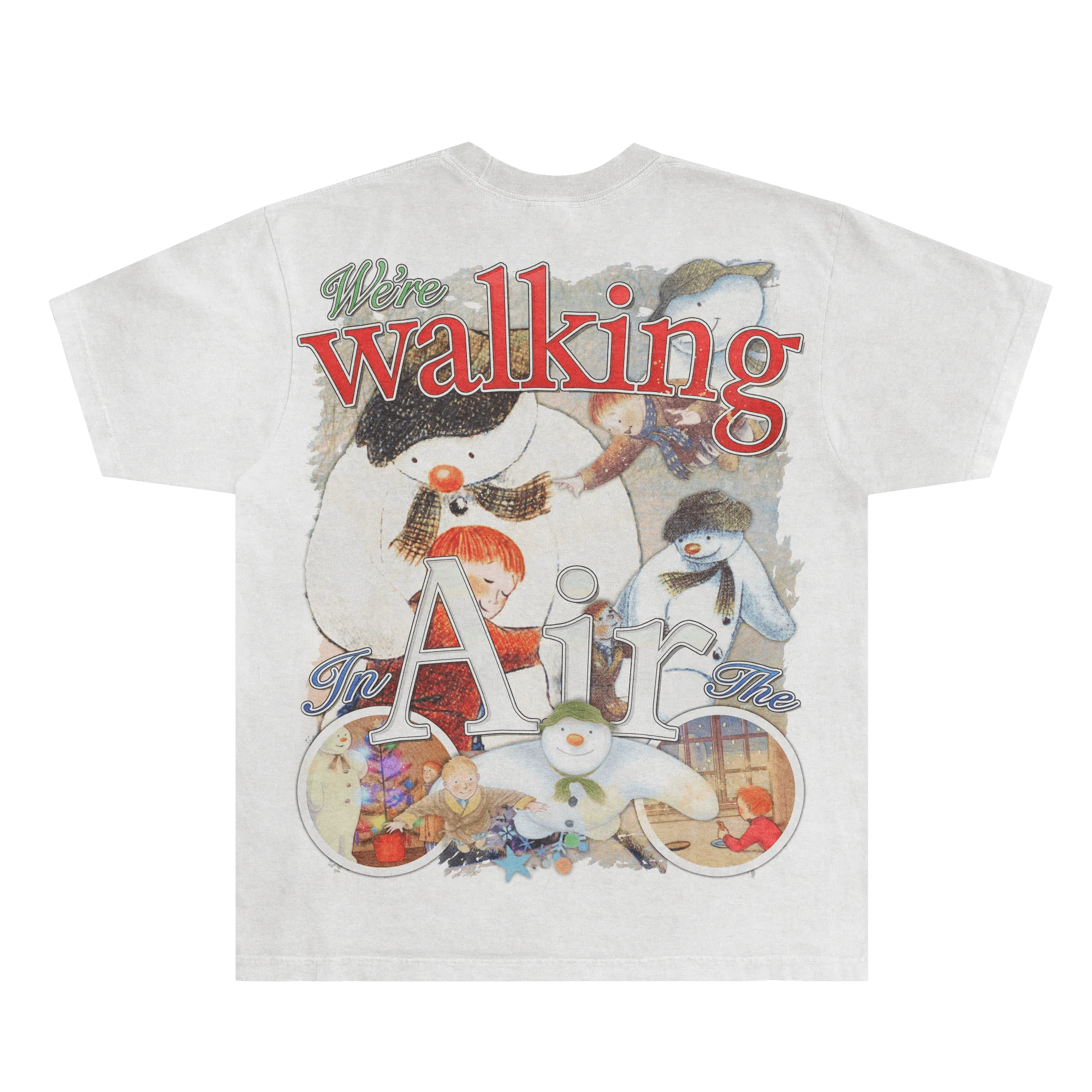 The Snowman Christmas Tee - Greazy Tees