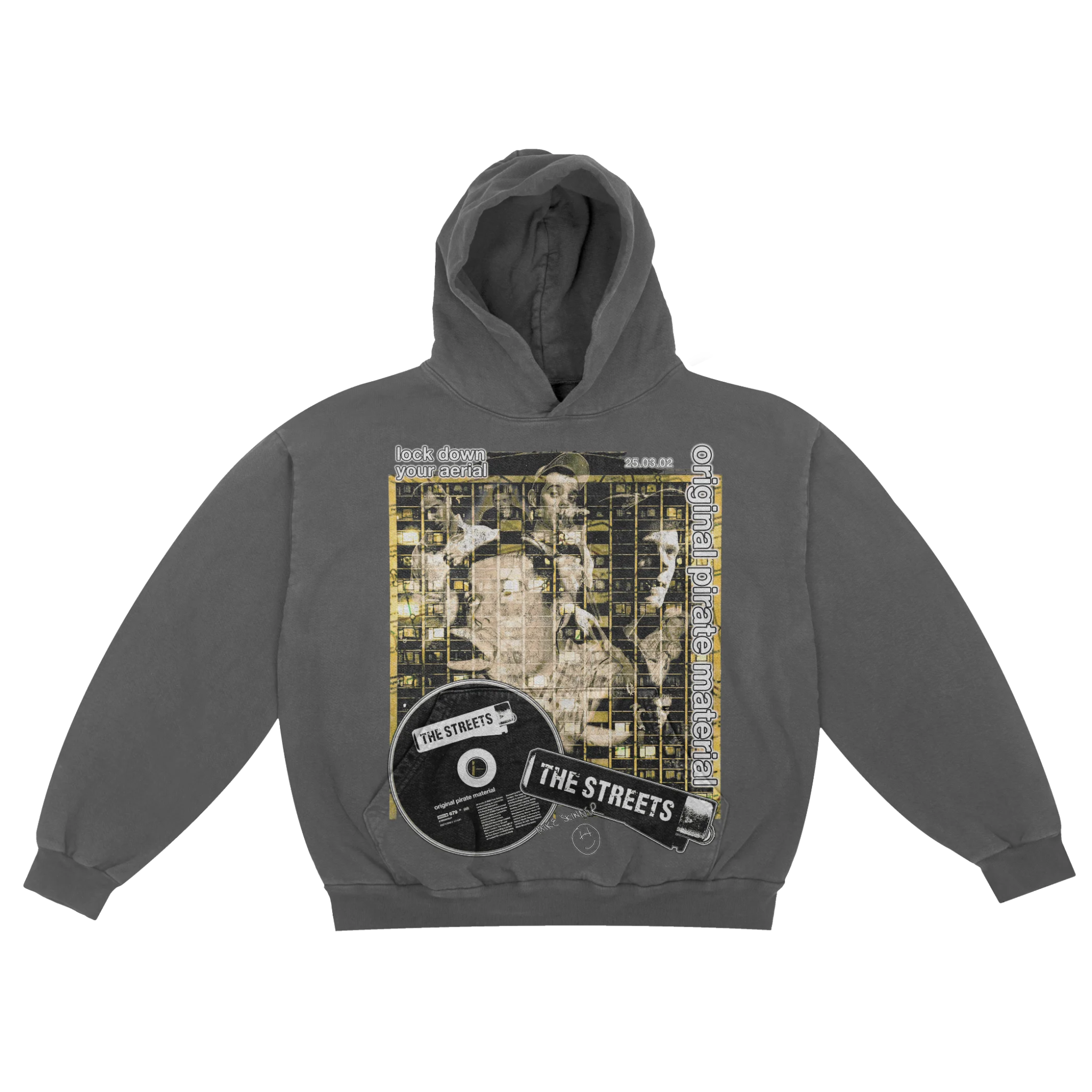 The Streets Original Pirate Material Hoody - Greazy Tees