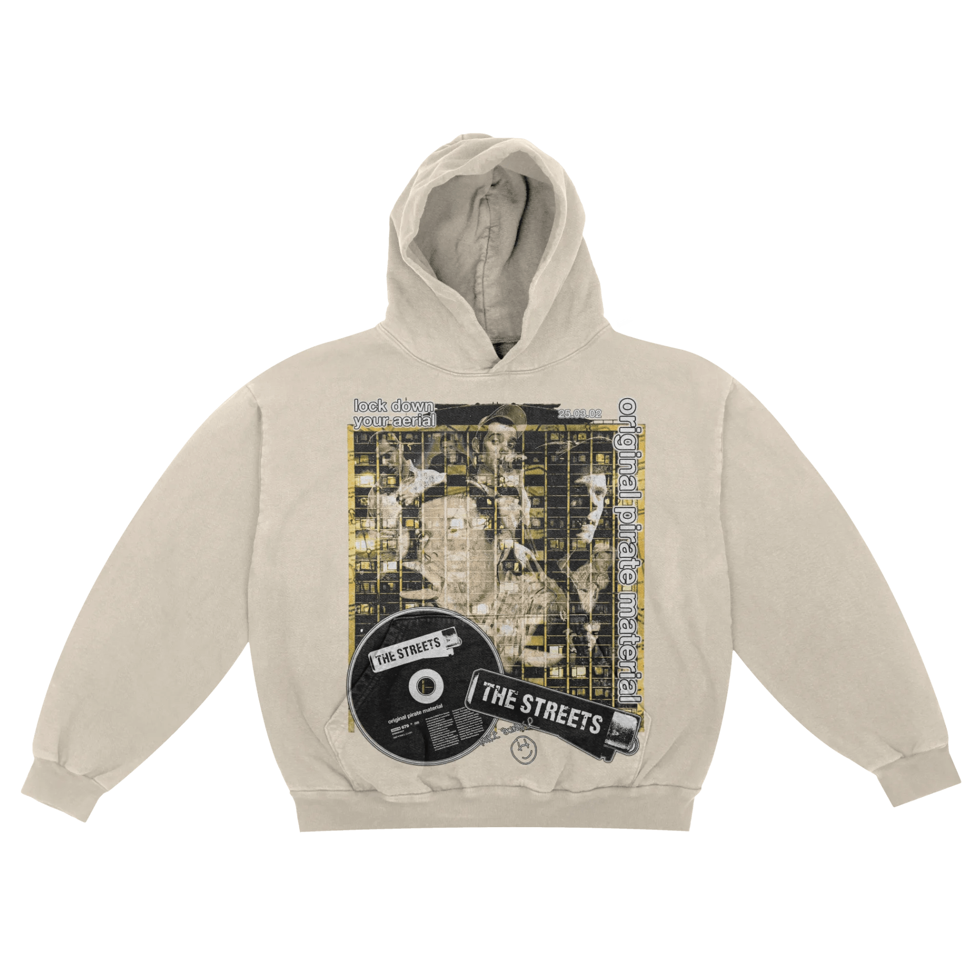 The Streets Original Pirate Material Hoody - Greazy Tees