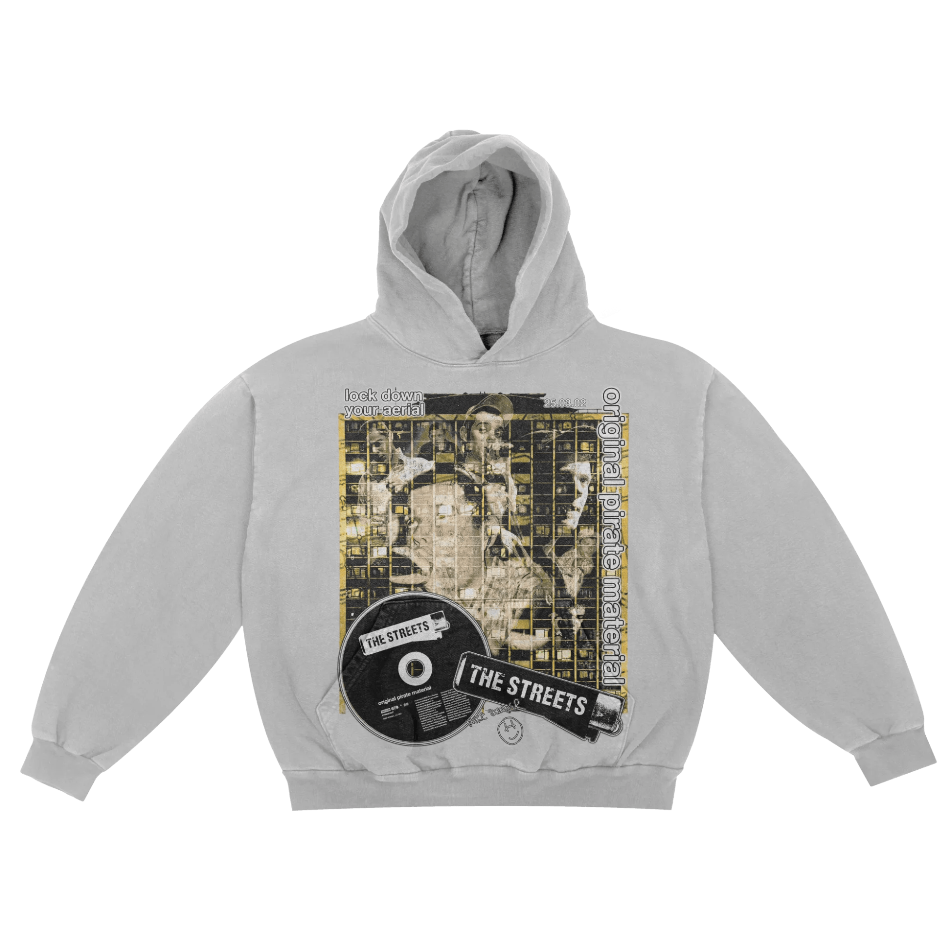 The Streets Original Pirate Material Hoody - Greazy Tees