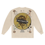 The Streets Original Pirate Material Long Sleeved Tee - Greazy Tees