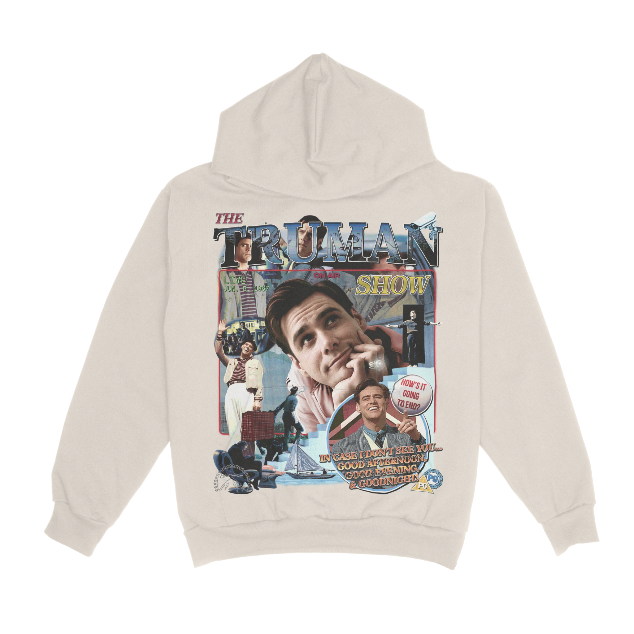 The Truman Show Hoody - Greazy Tees