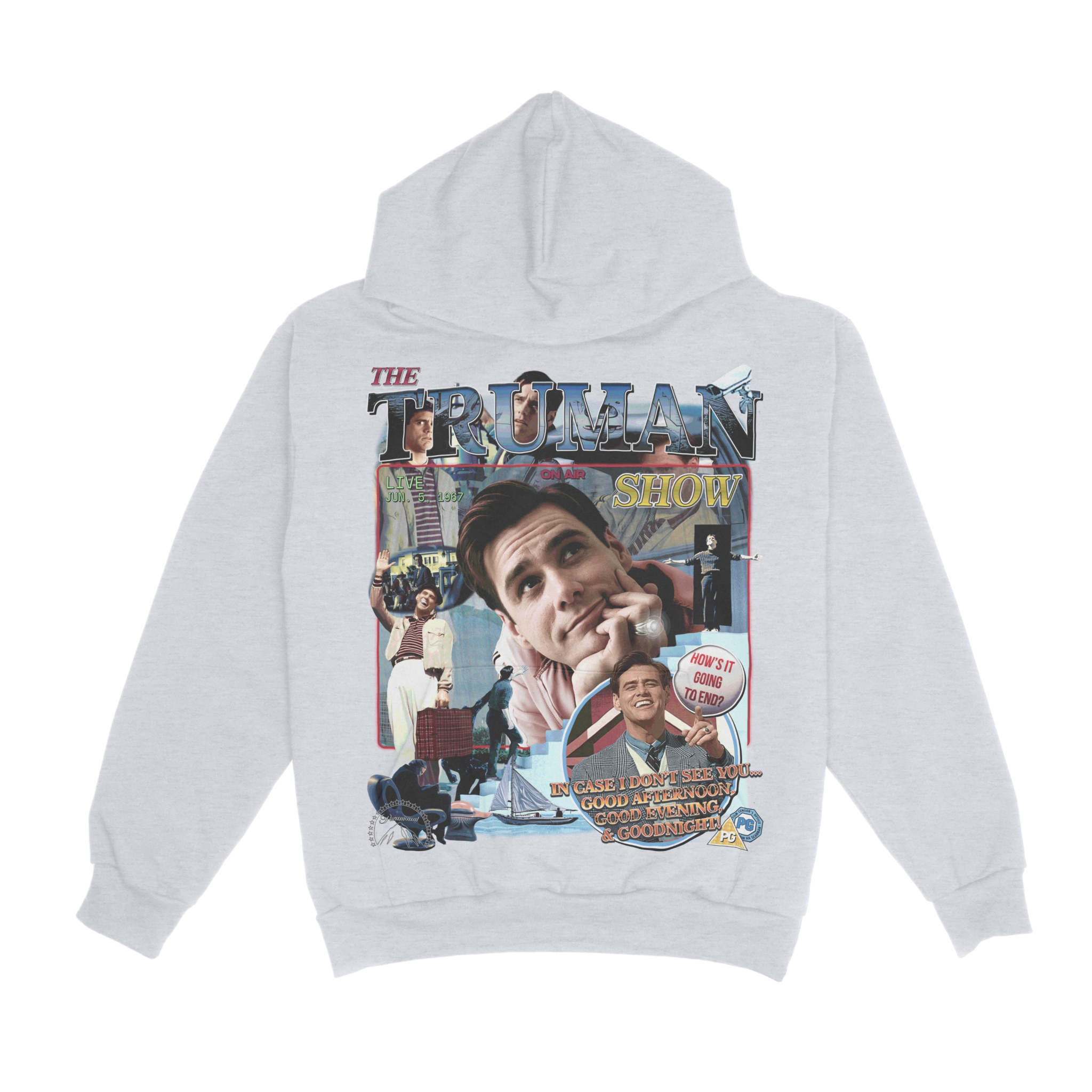 The Truman Show Hoody - Greazy Tees