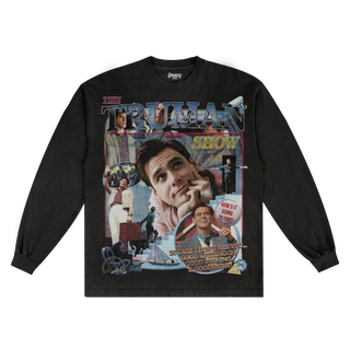 The Truman Show Long Sleeved Tee - Greazy Tees