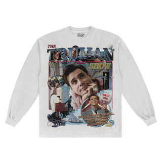 The Truman Show Long Sleeved Tee - Greazy Tees