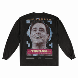 The Truman Show Long Sleeved Tee - Greazy Tees