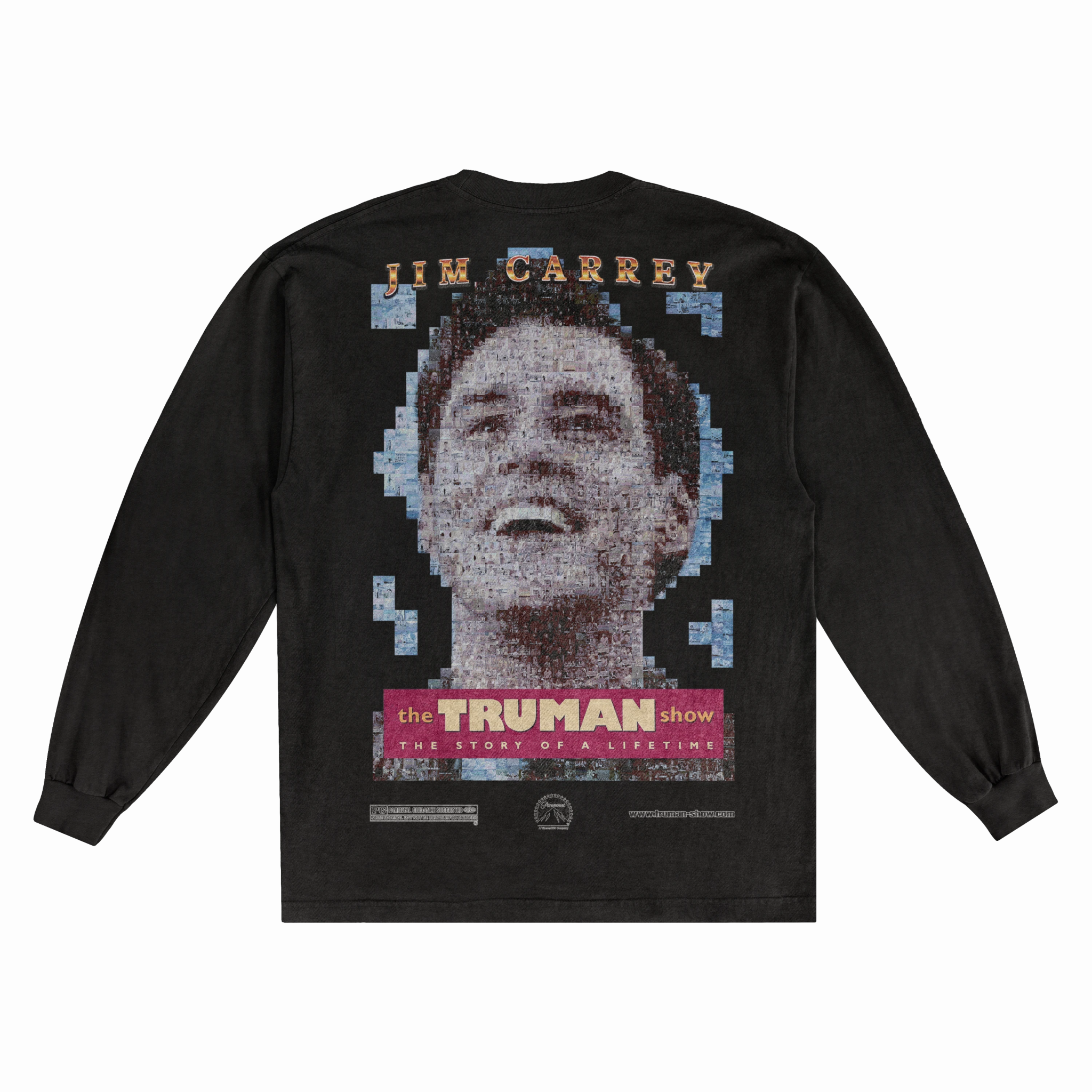 The Truman Show Long Sleeved Tee - Greazy Tees