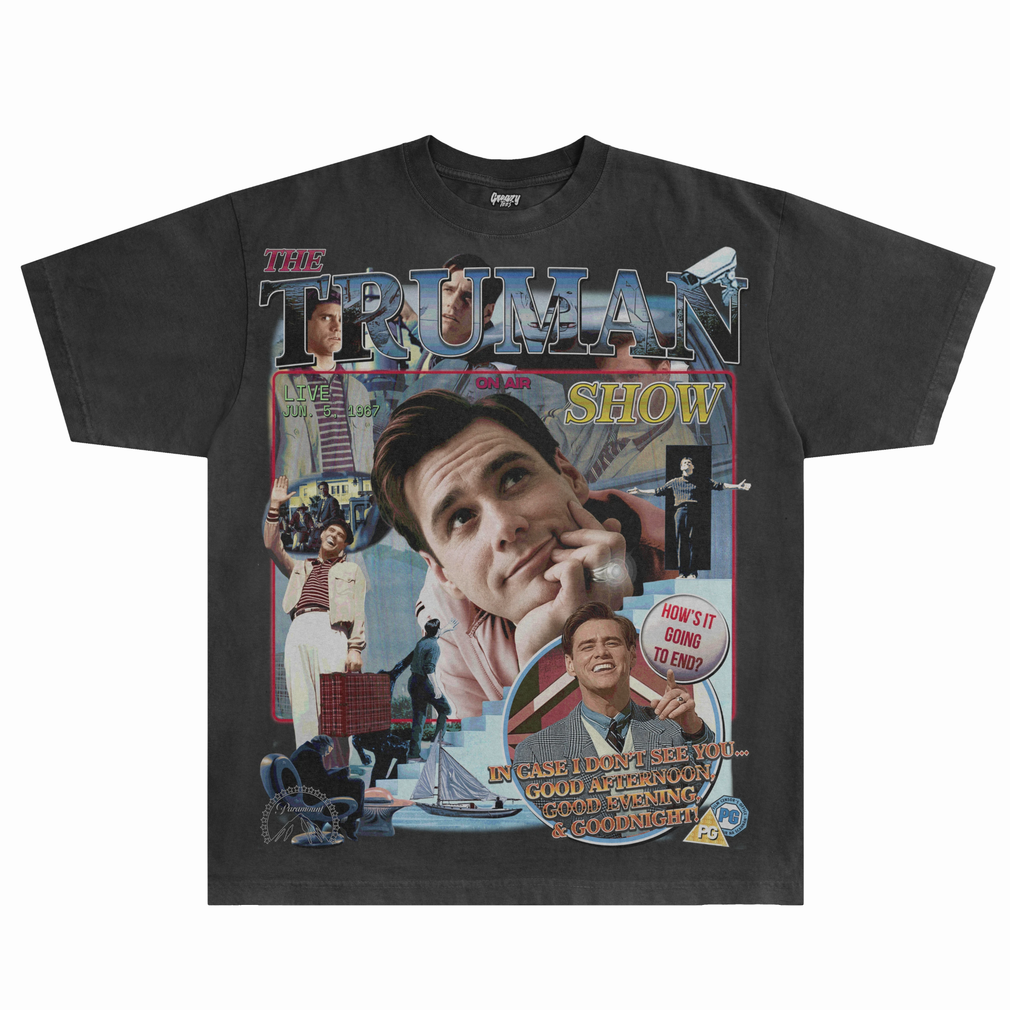 The Truman Show Tee - Greazy Tees