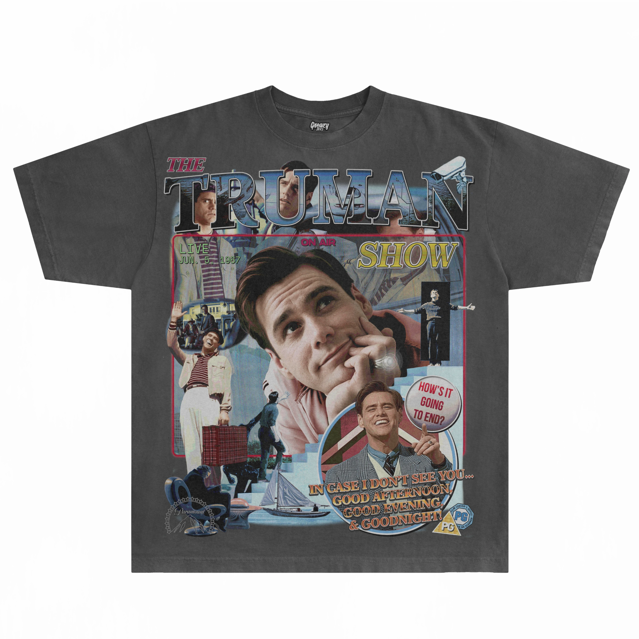 The Truman Show Tee - Greazy Tees