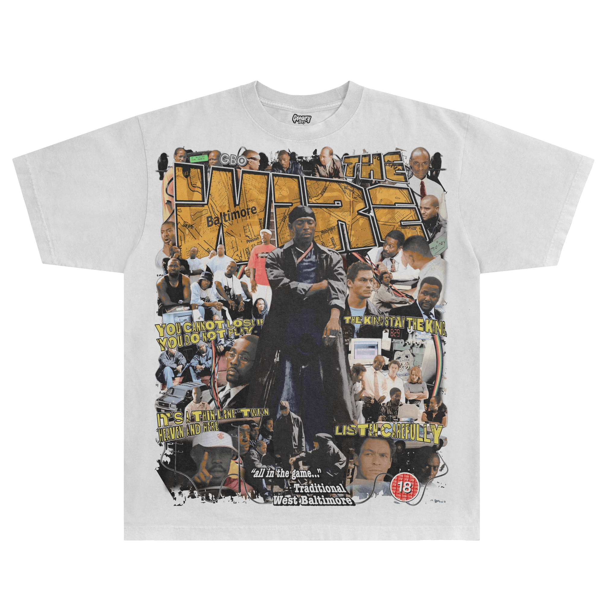 The Wire Season 1 Tee - Greazy Tees