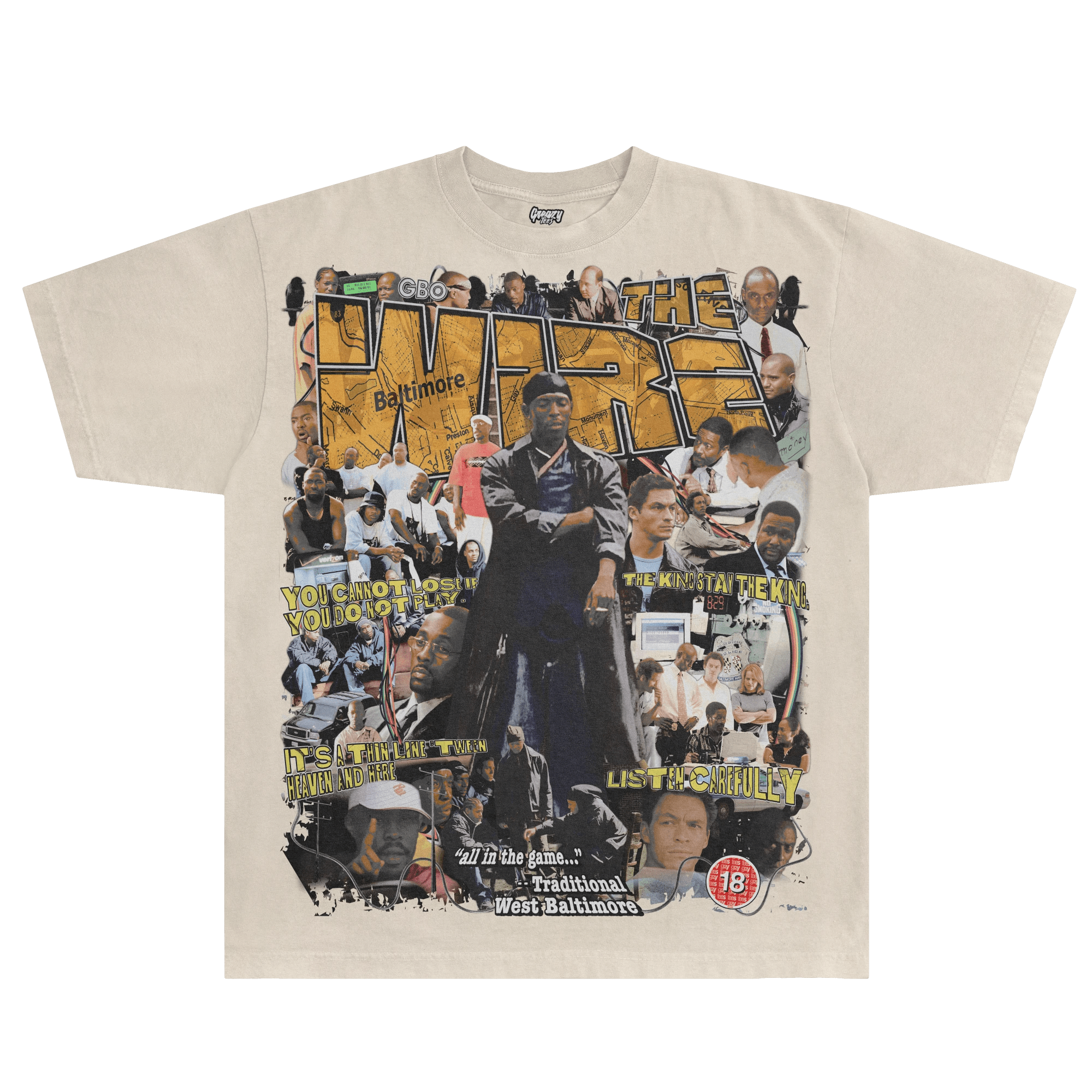 The Wire Season 1 Tee - Greazy Tees