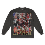 Thierry Henry Classic Long Sleeved Tee - Greazy Tees