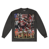 Thierry Henry Classic Long Sleeved Tee - Greazy Tees