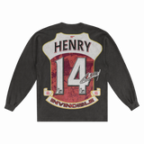 Thierry Henry Classic Long Sleeved Tee - Greazy Tees