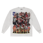 Thierry Henry Classic Long Sleeved Tee - Greazy Tees