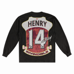 Thierry Henry Classic Long Sleeved Tee - Greazy Tees