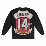 Thierry Henry Classic Long Sleeved Tee - Greazy Tees