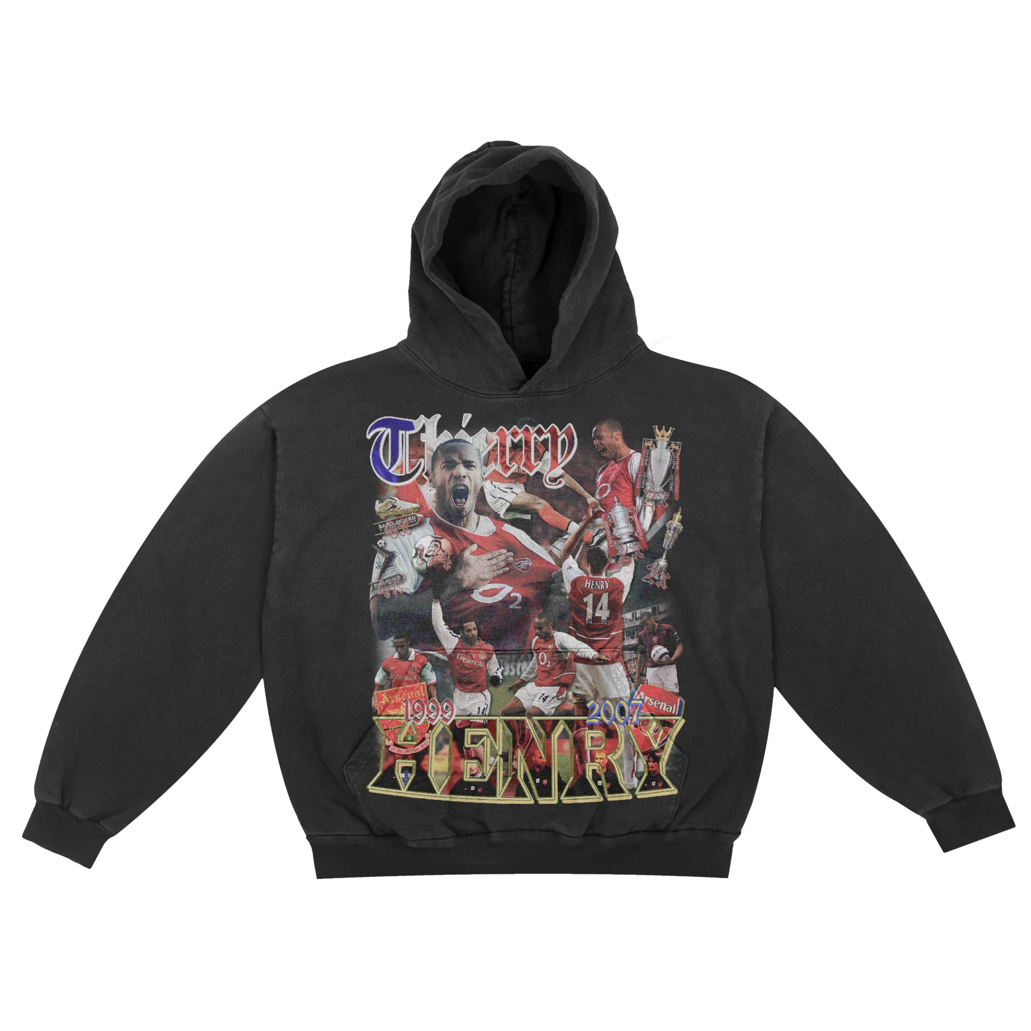 Thierry Henry Hoody - Greazy Tees