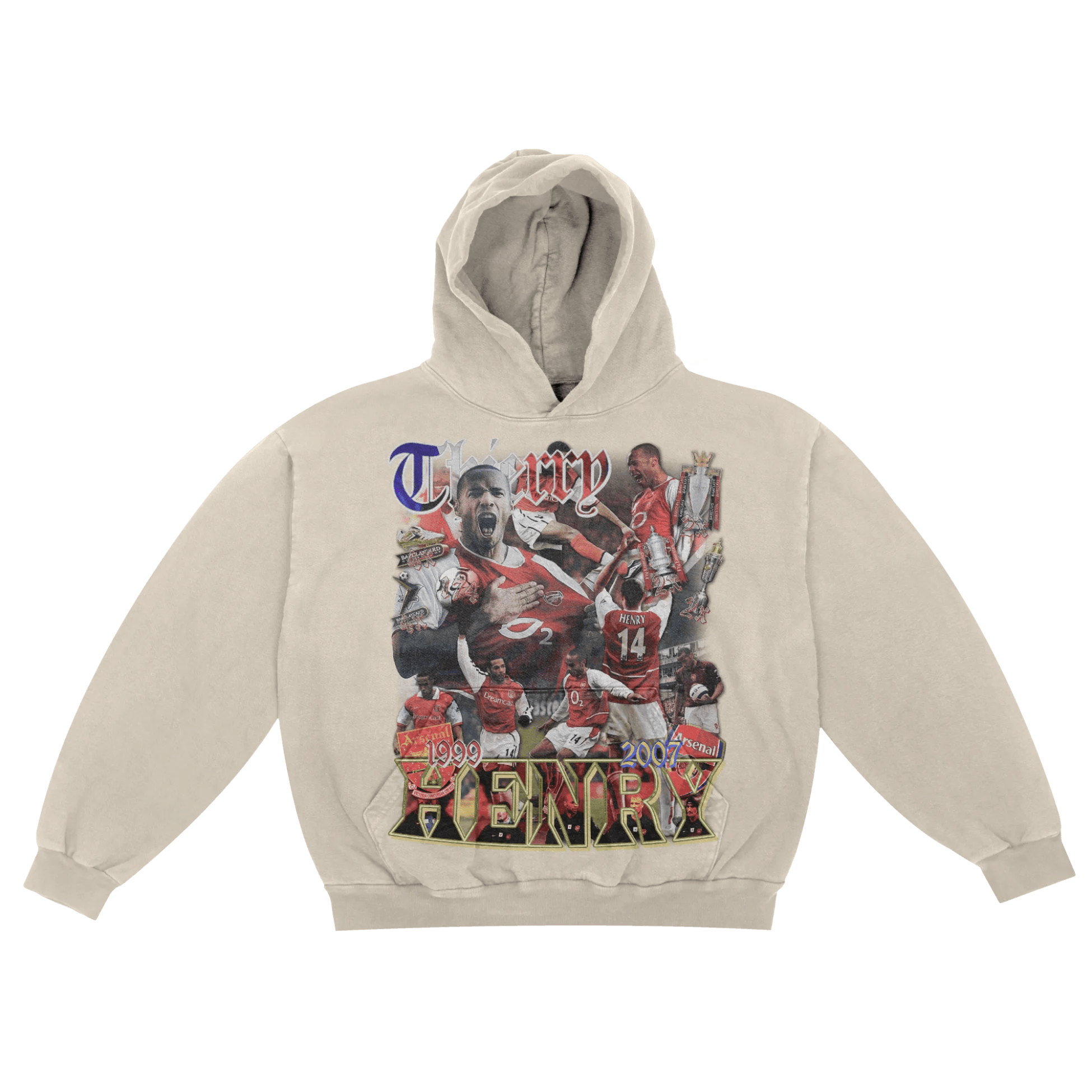 Thierry Henry Hoody - Greazy Tees